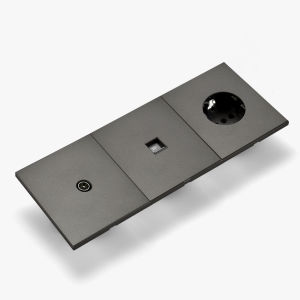 Skin Sensation Integrated Panel Embedded Button Light Switch Skin Feel Paint Wall Socket Power Sockets DIY Combination Embedded