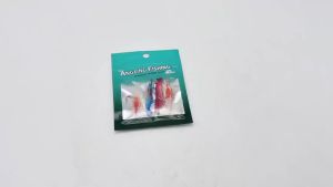 4pcs Biomimetic Shrimp with Hook with Nightlight Style Wrapped Lead Shrimp Shape Soft Bait Fake Bait for Sea Fishing