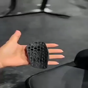 Dumbbell weight lifting non-slip silicone gripper sports fitness palm protector finger exerciser