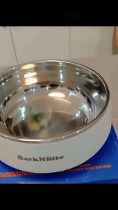 MAIYILA Stainless Steel Dog Bowl 500ML/1300ML Water Bowl For Cat With Silicone Anti-slip Pads Pet Food Bowl