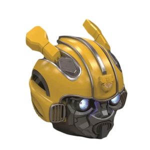 Original Transformers Bluetooth Speakers Bumblebee Head Bluetooth Speakerdual Speakersled Light Heavy BasssuitableTf Fm Radio
