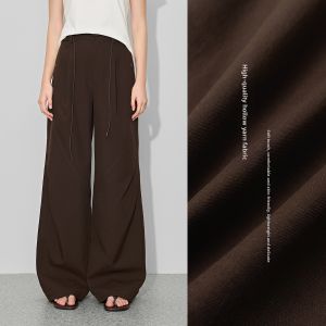BEIQIANI | Rope Waist Drawstring Utility Long Trousers