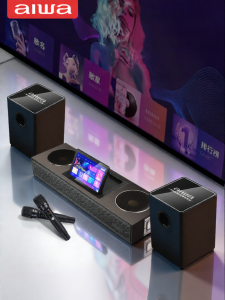 Aiwa | Wireless Bluetooth Low Bass K-Song System Soundbar Speaker