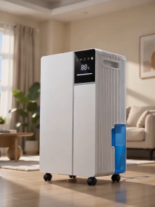 Portable 16L/Day Dehumidifier Equipped With 3.5L Large Water Tank Low Noise Under 40dB Efficient Dehumidifying Device For Home Bedroom Office Basement Living Room Use