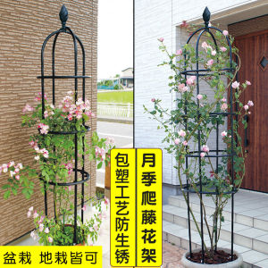 Flower Stand Lattice Clematis Chinese Rose Rose Stand Garden Plant Outdoor Iron Rattan Stand Outdoor Balcony Stand