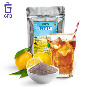 GFB MIX-LAH Lemon Tea Instant Fruit Tea Powder Beverage Mix HALAL for Cafe Restaurant Kiosk 1kg/pack