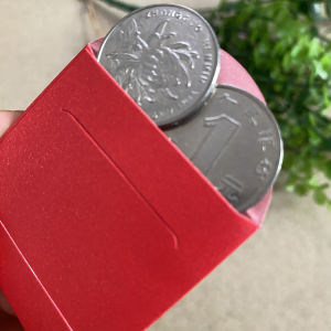 Mini Coin Red Envelope Bag Wedding Decoration Orange Tree Square Design Money Shower Door Seal Chinese Style Festive Supplies