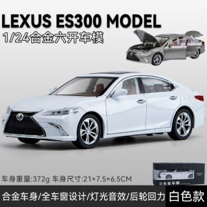 Lexus LS500h 1:32 Scale Alloy Car Model Simulation Sound And Light Toys Collectible Decoration for Boys And Girls