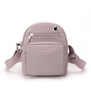 GStar Multi-layer Pockets Premium Sling Beg Nylon Durable Small Messenger Bag Woman Sport Crossbody Bag with Earphone Hole