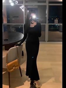 Baju Dress Bodycon Model Duyung Bahan Jersey & Stretch