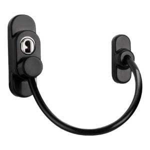 KUWUBIANJING | Childproof Window Lock Windproof Fixed No Drilling Required Safety Lock