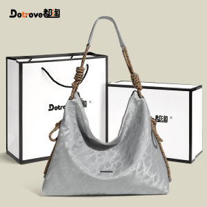 Lush Feeling Silk Velvet Tote Bag Womens Commuter Crossbody Shoulder Bag Large Capacity Autumn Winter Fashion Handbag