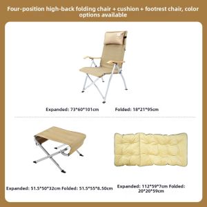 AREFFA | Portable Folding Chair High Back