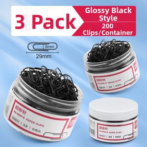 deli | Nickel Plated Thickened Paper Clips 1000pcs