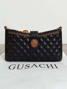 Tas Pesta GUSACHI Brand Import Warna Hitam Tas Premium kd 75