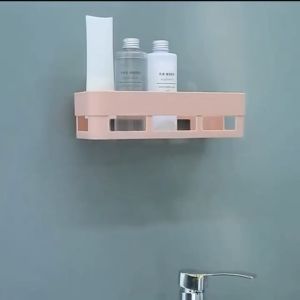 Kệ Đựng Gia Vị Dán Tường Để Đồ Nhà Bếp Nhà Tắm Đa Năng Siêu Chắc Chắn