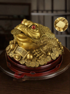 SHANYANG | Wealth Attracting Gold Toad Home Decor Bronze