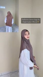 Hijab Pashmina Instan Dagu Jersey Spandek Premium