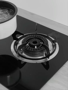 【อัปเกรดเป็นขนาดใหญ่ใหม่】ขาตั้งเตาแก๊ส ขนาดใหญ่พิเศษ ขาตั้งหม้อ กันลื่น งานเหล็กหล่อ หนามาก น้ำหนักเกือบ 1 กก