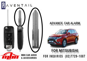 Car Alarm Auto Security Aventail for Mitsubishi Cars with Flip Key Car Alarm System