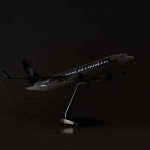 47cm Shandong Airways B737 1/85 Large Scale Diecast Resin Airplane Model Kit With Stand&Wheel For Display Collection or Toy Gift