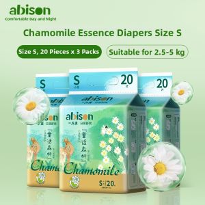 ABISON | Baby Lightweight Breathable Chamomile Essence Diaper XL