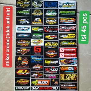 STIKER CROMO RWJ BREWOG DAN SOUND LAINYA | STIKER PACK | STIKER 1 LEMBAR