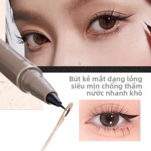 Bút Kẻ Mắt Nước Đen Judydoll Siêu Mảnh Chống Thấm Nước Khô Nhanh Lâu Trôi Trang Điểm Mắt Mượt Mà Dùng Cho Mỹ Phẩm