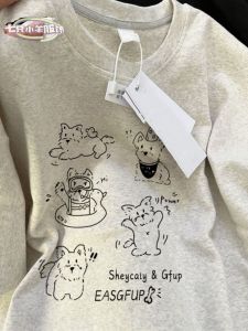 2023 New Fashion 240g Heavy Duty 100% Cotton Loose Versatile Korean Style T-Shirt for Men and Women Short Sleeve Spring Season