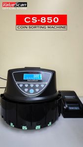 Valuescan CS-850 Coin Sorting Machine with Printing Function / Coin Sorter