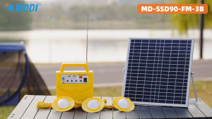 ชุด MODI ไฟโซล่าเซลล์ 20W 7000mAh แสงขาว ชุดนอนนา ไฟฉุกเฉินโซล่าเซลล์ ออกเเคมป์ เดินป่า พลังงานแสงอาทิตย์