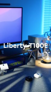 VIVAN Liberty T100E TWS Earphone Headset Headphone Bluetooth 5.3 IPX5 ANC ENC Garansi 1 Tahun