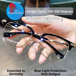 Auto-focus Bifocal Blue Light Glasses