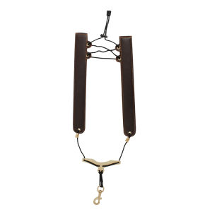 IRIN | IRIN Saxophone Strap Adjustable Leather Double Shoulder Strap Alto/Tenor/Soprano Sax Belt Woodwind Instrument Accessories