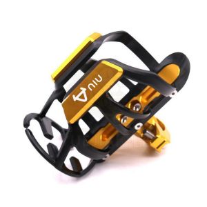 Aluminum Alloy Water Bottle Holder for Electric Bicycles Compatible with UQI/U1C/UID/N1S/U1/U2 Car Front Bumper Water Cup Bracket