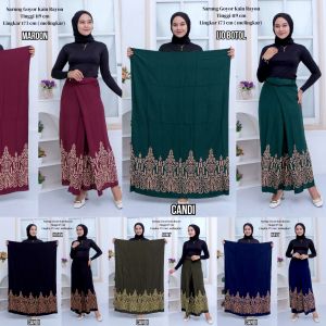 Sarung Batik Santriwati Sarung Batik Wanita Dewasa Sarung Wanita Bahan Rayon Super Adem