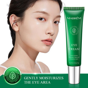 MABREM 2 miếng Kem dưỡng mắt chống nhăn chống lão hóa Peptide Collagen Repair Remover Dark Circles Fat Granule Moisturizing