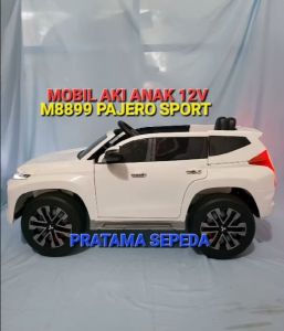 Mobil Aki Mainan Anak Remot Toyota Fortuner Legender M7588 USB Bluetooth Bisa Dinaiki