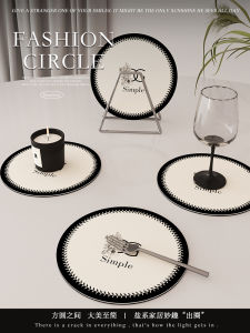 Heat Resistant Pad High End Dinner Plate Mat Insulation Coaster Soup Pot Mat Quick Dry Table Mat Home Use Bowl Mat Dining Table