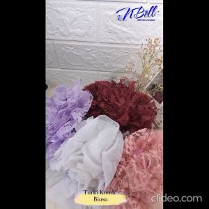 CIPUT TURKI KONDE TANPA TALI / INNER CEPOL BRUKAT BAHAN ADEM/ DALEMAN HIJAB MURAH GROSIR