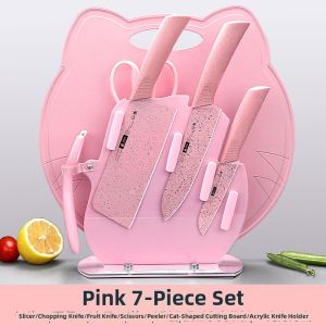 Dual Use Cutting Board Knife Set
