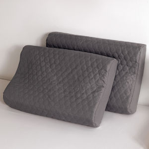 ผ้าปูที่นอนยางพารา กันน้ำ คู่ 40x60 ผ้าปูที่นอนยางพารา ผ้าป้องกัน ชั้นกันน้ำ ป้องกันน้ำมันศีรษะ ผ้าปูที่นอนทรงจำ