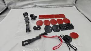 Motorcycle Helmet Kit for GoPro Hero 11 10 9 8 7 Action Camera Accessories Set Chin Mount Bracket Bike Chin Mount For Go Pro