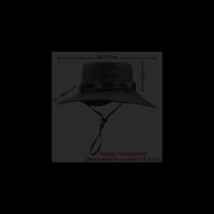 Men Bucket Hat Outdoor UV Protection Wide Brim Panama Safari Hunting Hiking Hat Mesh Fisherman Hat Beach Sunscreen Cap