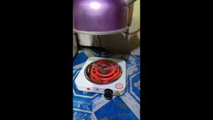 FX STORE - Taffware Kompor Pemanas Listrik Mini Kopi Teh 500W EU Plug - WY-03B - kompor listrik anak kos friendly - kompor anak rantau - kompor listrik pengganti gas - kompor tanpa gas - kompor listrik travel mudah dibawa kemana saja