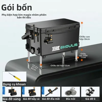 YUZHIYUAN | Hộp Đựng Câu Cá Đa Năng Không Cần Lắp Ráp Dày Đặc