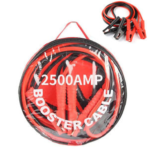 Cáp Khởi Động Ắc Quy Xe Hơi Hạng Nặng 4M 2500A Khởi Động Nhanh Khẩn Cấp Dây Dương Âm Cáp Tăng Cường Cho Xe Tải SUV