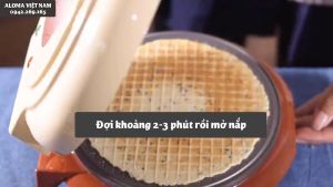 Máy nướng bánh 2 mặt Torosm TS-2168 làm ốc quế nướng bánh mì làm bông lan