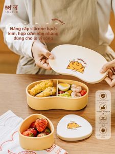 SHUEHO | Hộp Đựng Thực Phẩm Silicone An Toàn Khi Sử Dụng Lò Vi Sóng