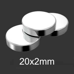20x2mm circular magnet suitable for window curtains bathroom accessories classrooms warehouses Christmas DIY stable beautiful